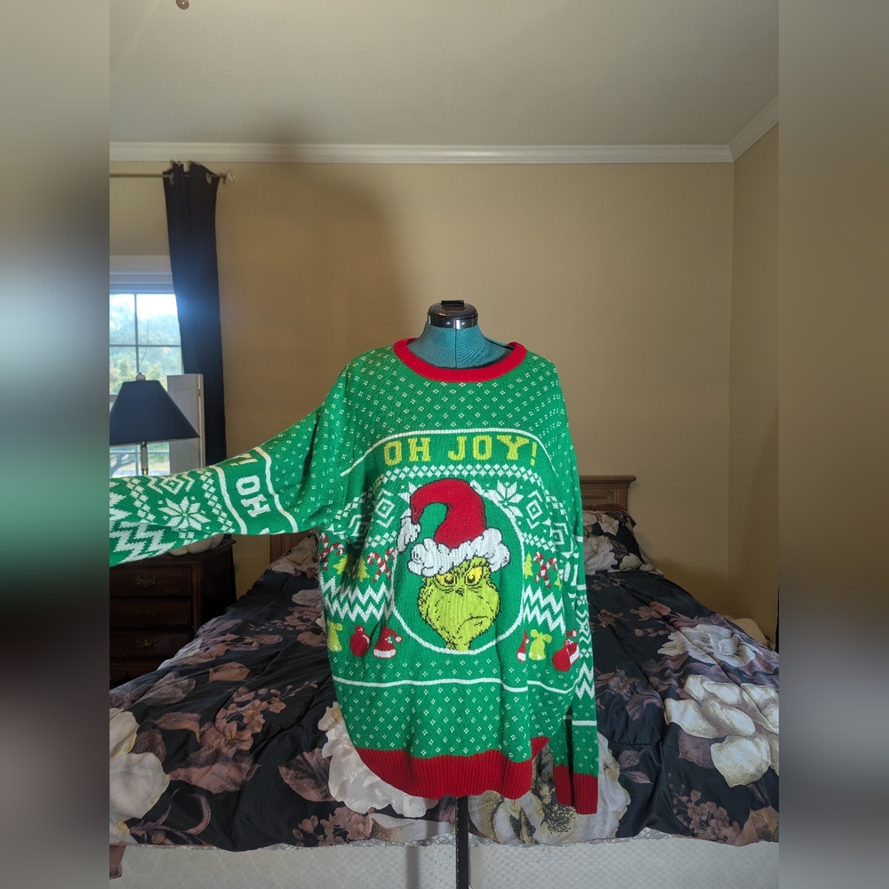 The Grinch- Plus Size Christmas Sweater